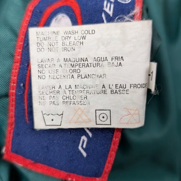 Green Bay Packers Vintage NFL Pro Player Reversible Puffer Style Jacket Size M/L - Picture 10 of 14